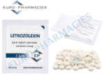Euro Pharmacies Letrozolexin (Letrozole)- 2.5 mg/tab – 50 tab/bag