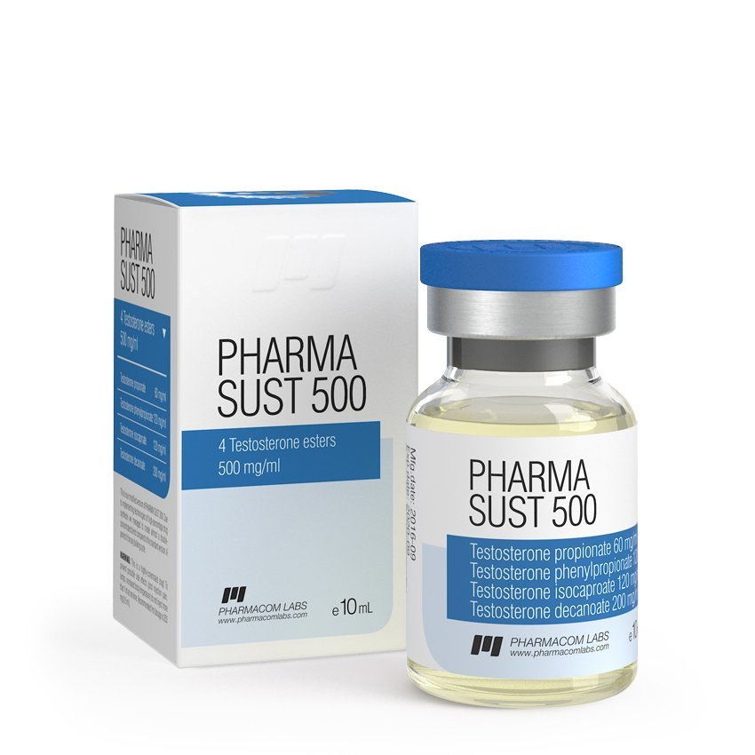 Pharmacom Pharma Sust 500 4 Testosterone Blend: 10ml/Vial, 500 mg/ml