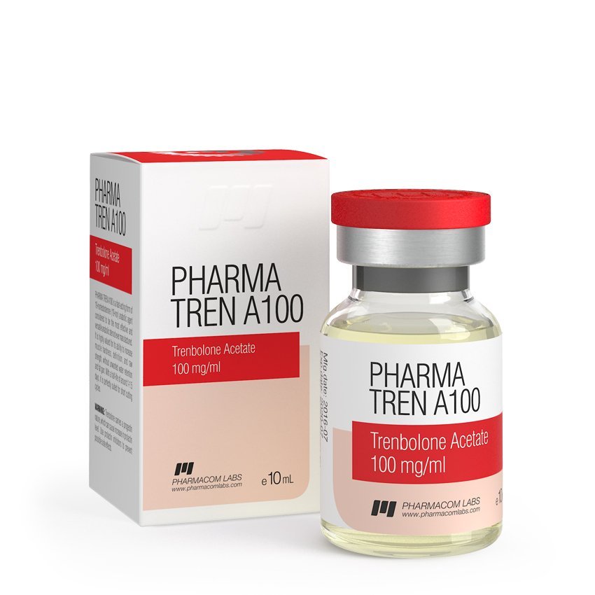Pharmacom Pharma Tren A 100 Trenbolone Acetate: 10ml/Vial , 100 mg/ml