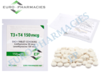 Euro Pharmacies T3+T4 -150mcg/tab -50 tab/bag