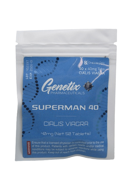 Superman 40 - Sildenafil + Tadalafil