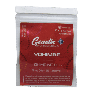 Yohimbine HCL 5mg - 50 Tabs